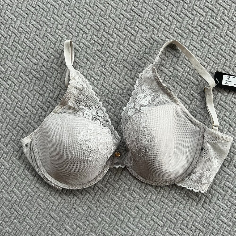 Natori Lace Bra, NWT, Size 34DD